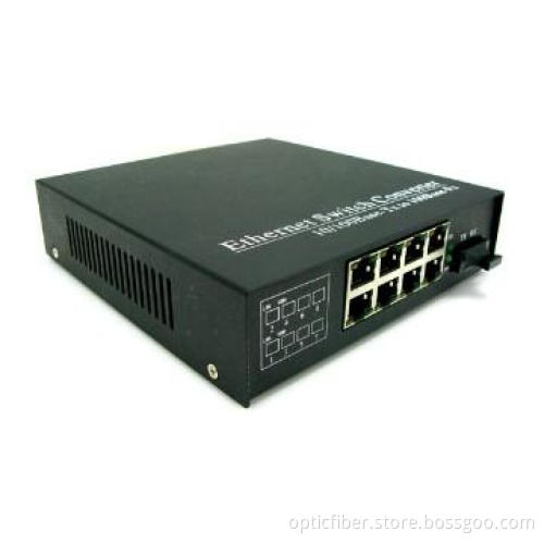8*10/100M Fiber Optical Switch